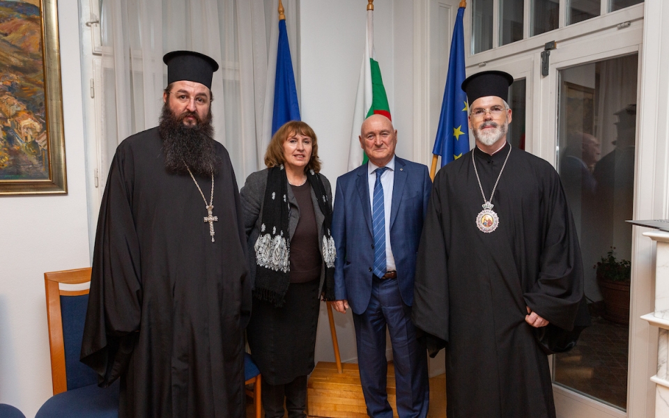 Božićno druženje članova Bugarsko-hrvatskog poslovnog kluba 12. prosinca 2023. u Veleposlanstvu Republike Bugarske u Zagrebu