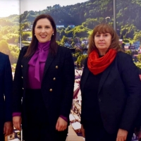 Susret bugarske veleposlanice u Republici Hrvatskoj Ive Kruleve s gđom Petrom Škrobot, gradonačelnicom grada Samobora.